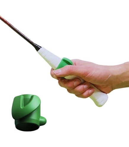 Badminton Racket Swing Trainer, Badminton Power Enhance Grip, Training