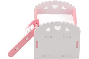 JEFFERGARDEN Jeffgarden 3 Colours Pet Hamster Rat Small Animal Lock Pet Bed Cage Sleeping House Nest Exercise Toy Supply Accessories