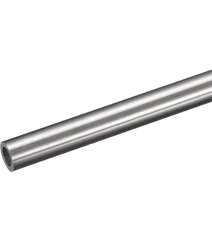 Tubo tondo alluminio 12mm OD x 10mm ID 6063 lunghezza 300mm industria