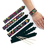 Material - flexibles und robustes Scratch-Art-Armband verfügt über aufregende Farben, die hinter einer mattschwarzen Beschichtung versteckt sind. Geeignet für Kinder ab 3 Jahren.