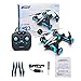 Produktbild Jasnyfall JJRC H23 2.4g 4CH 6-Achsen-Gyro-Luft-Boden-Auto RC Drone RTF Quadcopter fliegen Blau