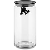 Alessi AMDR05 B Glass Gianni Jar A Little Man Holding On Tight Medium