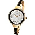 Andre Mouche Tara Black Gold Swiss Women's Mother of Pearl Dial Watch 410-04101 Medium