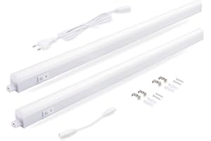 da LIGHT Lampa podszafkowa LED do kuchni, 14 W, 87,5 cm, 1250 lm, 4000 K, neutralna biel, listwa świetlna, lampa kuchenna, oświetlenie szafy, super jasna biel, możliwość rozszerzenia dzięki systemowi