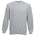 Fruit of the Loom Mens Setin Sweatshirt Jumper Heather 3XL
