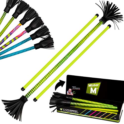 Mister M ? Il Set Completo Flowerstick" / Testato CE - Flowerstick + Bastoncini + Video Online + Pacco Regalo (Verde)