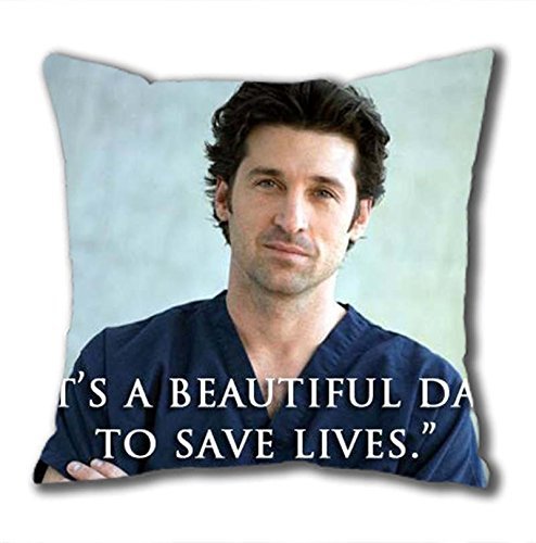 iCustomonline Grey's Anatomy Standard Size Design Square Pillowcase in 40*40CM/16*16Inch
