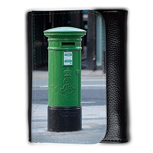 Preisvergleich Produktbild Portemonnaie Geldbörse Brieftasche / / F00026626 Grün Briefkasten / / Medium Size Wallet
