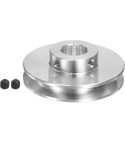 QUARKZMAN V-Type Poulie 7mm Alésage 31mm Extérieur Dia Simple Rainure Aluminium Alliage pour 3-5MM PU Rond Ceinture Moteur Arbre Perçage Machine QUARKZMAN V-Type Poulie 7mm Alésage 31mm Extérieur Dia Simple Rainure Aluminium Alliage pour 3-5MM PU Rond Ceinture Moteur Arbre Perçage Machine