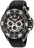 Ingersoll Herren-Armbanduhr Analog Silikon schwarz IN3211BKSL