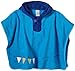 Sterntaler Baby Boys 0-24m Poncho Wimpel Plain Bathrobe, Blue (Azur 334), One Size