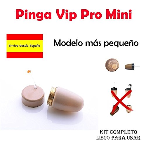 Auricular Vip Pro Mini Oculto Para Examenes (Carne)