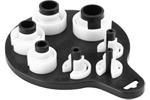 SHANRYA Narzędzie do odłączania przewodu klimatyzacji, lekkie przenośne plastikowe 7 szt. Uniwersalne szybkozłączki do narzędzia do naprawy samochodów