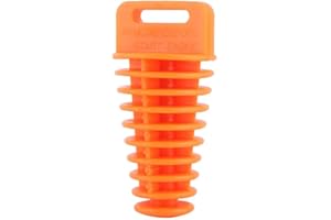 ‎KEENSO Keenso Motorrad Auspuffstopfen, Motorrad Dirt Bike 2 4-Takt Auspuff Schalldämpfer Auspuffstopfen 27mm-48mm (Orange)