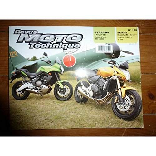 Download REVUE MOTO TECHNIQUE KAWASAKI VERSYS 650 de 2007 et 2008 HONDA CB600 F et FA HORNET de 2007 et 2008 RRMT0150.1 - Réédition Download REVUE MOTO TECHNIQUE KAWASAKI VERSYS 650 de 2007 et 2008 HONDA CB600 F et FA HORNET de 2007 et 2008 RRMT0150.1 - Réédition