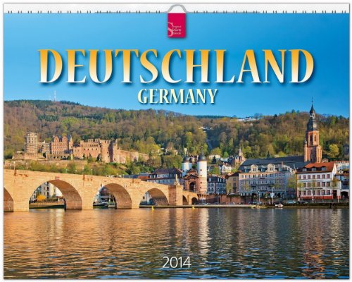 Deutschland 2014 - Germany 2014: Original Stürtz-Kalender - Großformat-Kalender 60 x 48 cm [Spiralbindung]