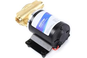 JOLRE Pompa di Sentina Autoadescante 23 L/30 L/min - Pompa Dell'Acqua di Pressione Calda e Fredda, di Copertura e di Aumento Della Pressione