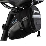 1.2L Small Bike Saddle Bag Outdoor Cycling Mountain Bicycle Back Seat Pack Storage Bag