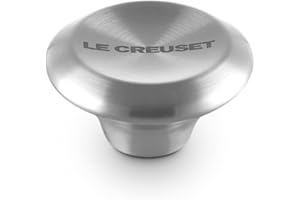 Le Creuset Metallic knob replacement for casseroles, Stainless Steel, 47mm, 94034470000002