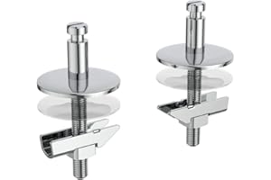 Ideal Standard - Multi Suites, Juego de bisagras para asiento de inodoro, kit versátil, EW01067, Neutro