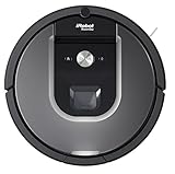 iRobot Roomba 960 - Robot aspirador, rendimiento de limpieza avanzado, limpia varias habitaciones, conexión Wi-Fi, para el pelo de mascotas, plata