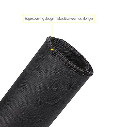 Elekin Weiches Mauspad, Dickes Mauspad mit Verstärkten Ecken für Spielen & Büro, Dicke Gummi-Unterseite, Anti-Rutschen, mit Wasser Abwaschbar - 2