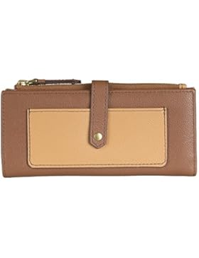 FOSSIL GELDBÖRSE - Keely Tab Clutch - Neutral Multi