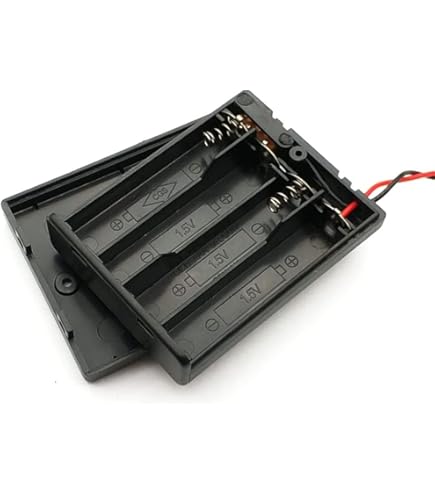 LAMPVPATH  Pack Of 5  9v Battery Holder, 9 Volt Battery Holder With Switch 9v Battery Case With Switch - View #2