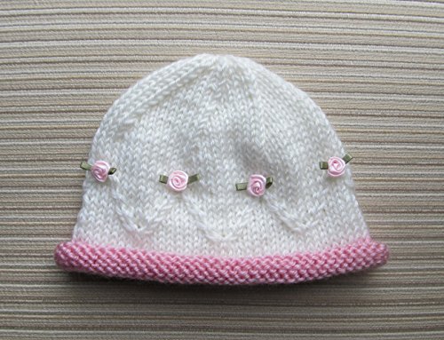 Knitting Pattern Hat Masha For A Baby Girl 0 3 3 6 And 12