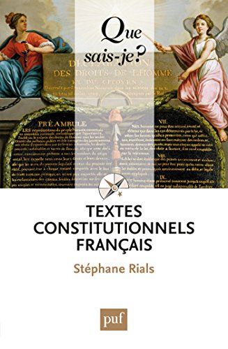 Download Textes constitutionnels français: « Que sais-je ? » n° 2022