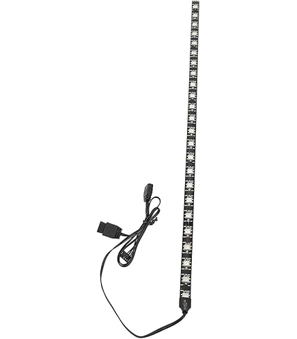 Speclux Addressable PC ARGB LED Strip Light, Digital Magnetic Rainbow PC Case Lights, WS2812B, 5V 3-pin LED Strip headers, Compatible with ASUS Aura SYNC, Gigabyte Fusion RGB