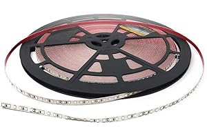 VETRINE INRETE Vetrineinrete® Striscia led 2835 strip led adesiva 50 metri 24V bobina flessibile 6000 led smd luce bianca 6500k calda 3000k naturale 4000k barra luminosa ip22 (Luce bianca fredda 6500k) A39