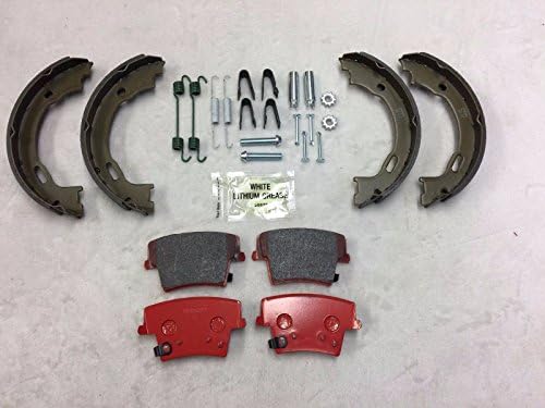 CARLSON LPB Parking Shoes, Ceramic Brake Pads & Fitting KIT 300C/ Charger 2005-2016