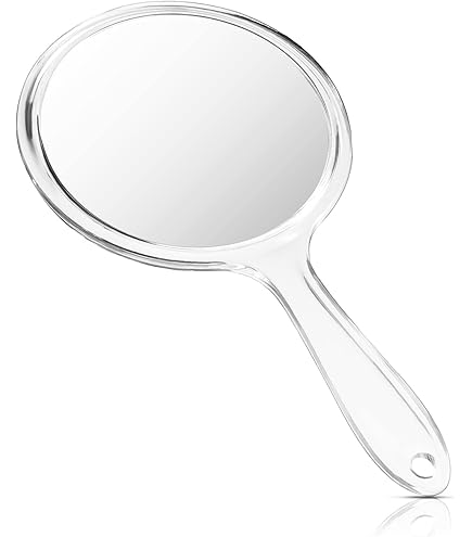 Wholesale Miroir De Maquillage à Poignée HD, Miroir De Beauté Carré à Main, Miroir Dentaire Portable Simple Rétro
