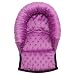 UNIVERSAL Infant \ Baby \ Toddler car seat , stroller head support pillow - Soft MINKY (ultraviolet)