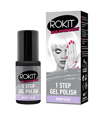 Rokit 1 Step Gel Polish, Dusky Lilac 5 ml