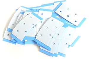 AIRAO"Extenda Bond" Walkertape Bonding Toupee ParruCChino Estensioni Dei Capelli Nastro Adesivo Strisce Adesive Nastro Per ParruCChe Double Sided Shape C Contour 36 Pezzi Per Borsa