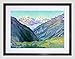 Produktbild PAINTING WALDEMAR FINK FIRST DAWN ERSTE MORGENROTE SWISS FRAMED PRINT B12X7413