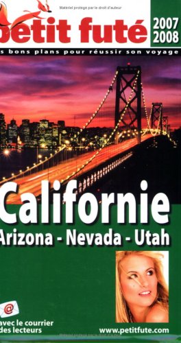 couverture de : Californie, Arizona-Nevada-Utah 2007-2008