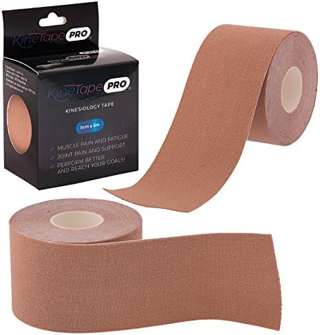 Kinesiology Tape Sports Muscle Injury Support Pain Relief 5m Elastic (BEIGE)
