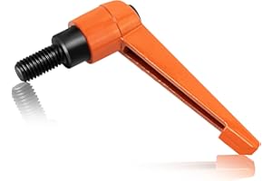 HAIMAYEE Maniglia con Leva di Bloccaggio Regolabile M10 Dado Della Maniglia con Filettatura Esterna Maniglie Della Macchina 20mm