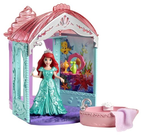 Disney Princess Little Kingdom Magiclip Ariel's Room Playset
