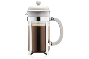 Bodum 1918-913 - Cafetera, 8 tazas, 1 l, color blanco crema