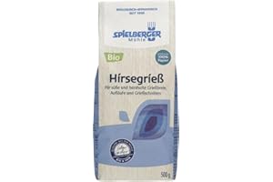SPIELBERGER Hirsegrieß, kbA 18 x 500 g