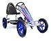 Produktbild Joy 4 Kids Kinder Pedal Go-Kart, Rutscher Auto, Pedal Go Cart, Gummi Air aufblasbare Reifen 5–12 Jahre Blau