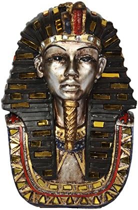 Juliana Copper Finish Egyptian Tutankhamun Bust 16cm