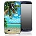Produktbild OOH!COLOR® modisches Case für MICROSOFT LUMIA 535 Hülle Silikon Palme NSE003 Silikon See Ferien Marine Beach Strand Sommer Meer Grafik Tasche Schutzhülle Elastisch Cover Print stylish weiche Etui Motiv Dünn Flexibel