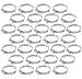 Produktbild spares2go Worm Drive Jubilee Stahl Rohr Clip Klemme Medium groß 100–120 mm (Pack von 1, 2, 5, 10, 20 oder 30), 30 Pack