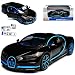 Produktbild Maisto Bugatti Chiron Coupe Schwarz Weltrekord 42 Sekunden 0-400-0 Km/h Ab 2016 1/24 Modell Auto mit individiuellem Wunschkennzeichen
