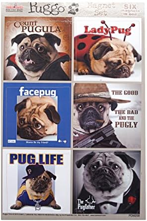 Puggo Magnet Set